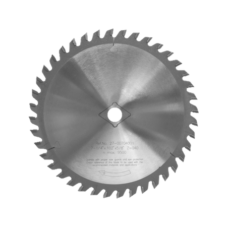 Type 27 General Purpose Saw Blade for Portable Machines: 7-1/4